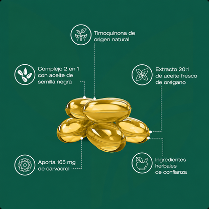 Oreganix™ - Elimina la acumulación crónica de mucosidad